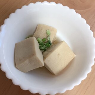 高野豆腐の煮物♪